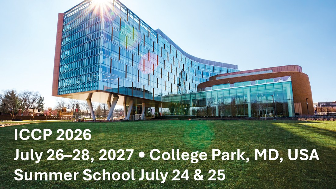 ICCP 2027 to be hosted at the University of Maryland